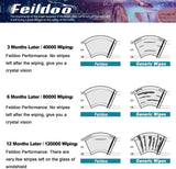 Feildoo Windshield Wiper Blades fit for BMW 530e 2018 26" + 18"  Wiper Blade (SET of 2)